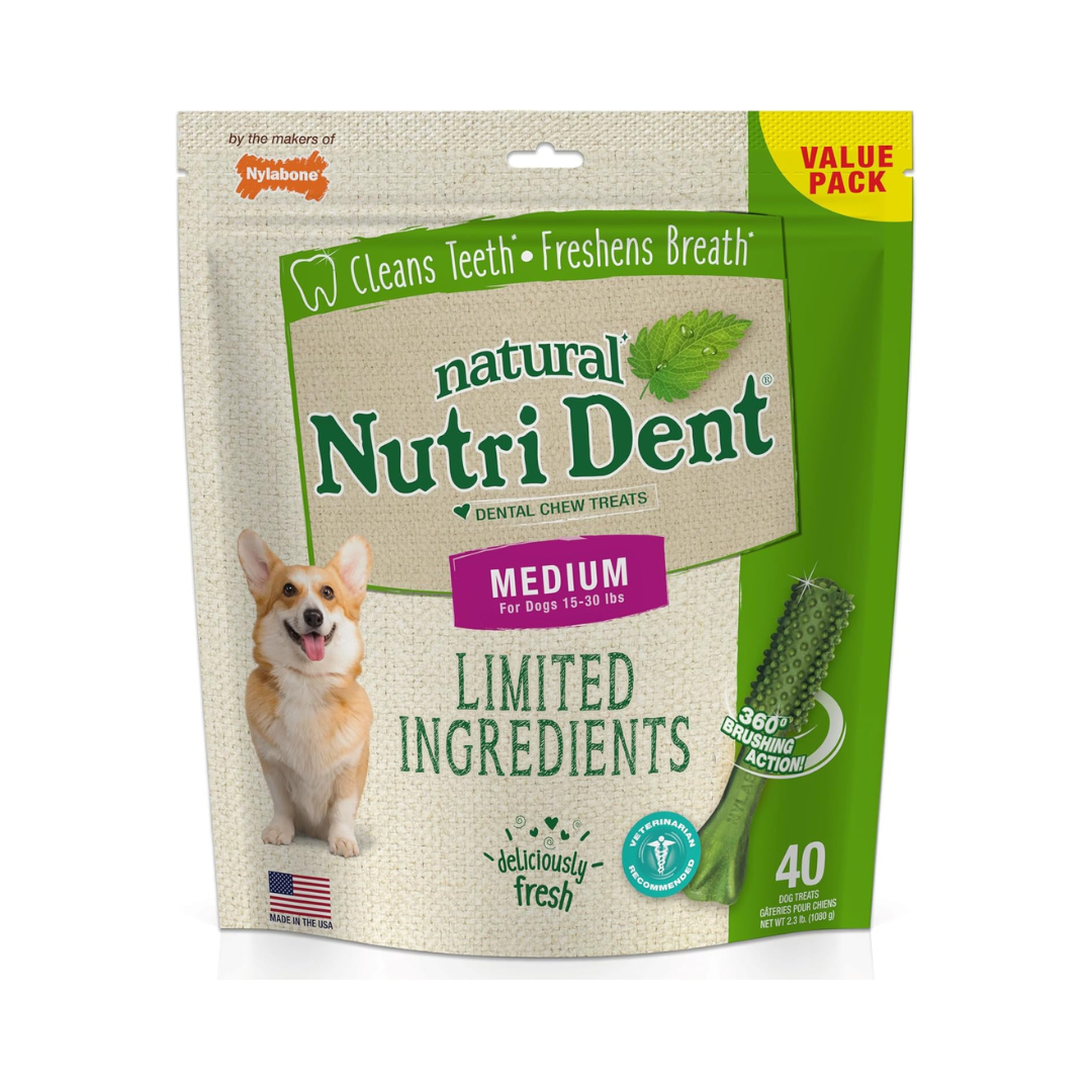 Nylabone Nutri Dent Premios Dentales Aliento Fresco