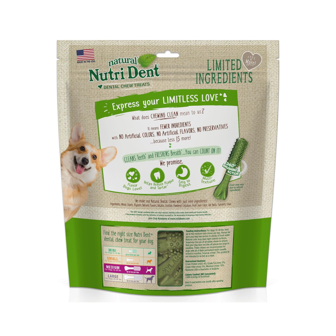 Nylabone Nutri Dent Premios Dentales Aliento Fresco