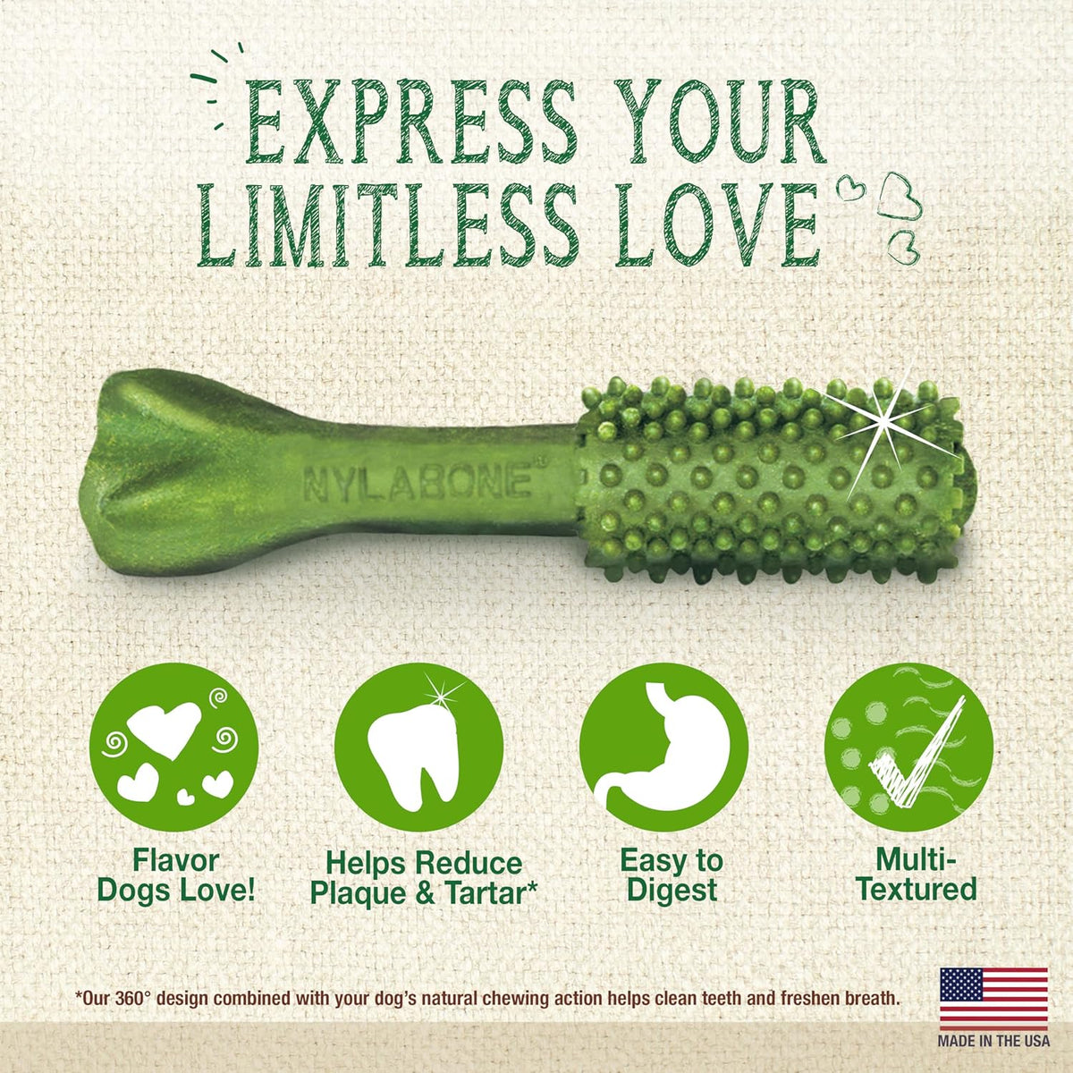 Nylabone Nutri Dent Premios Dentales Aliento Fresco