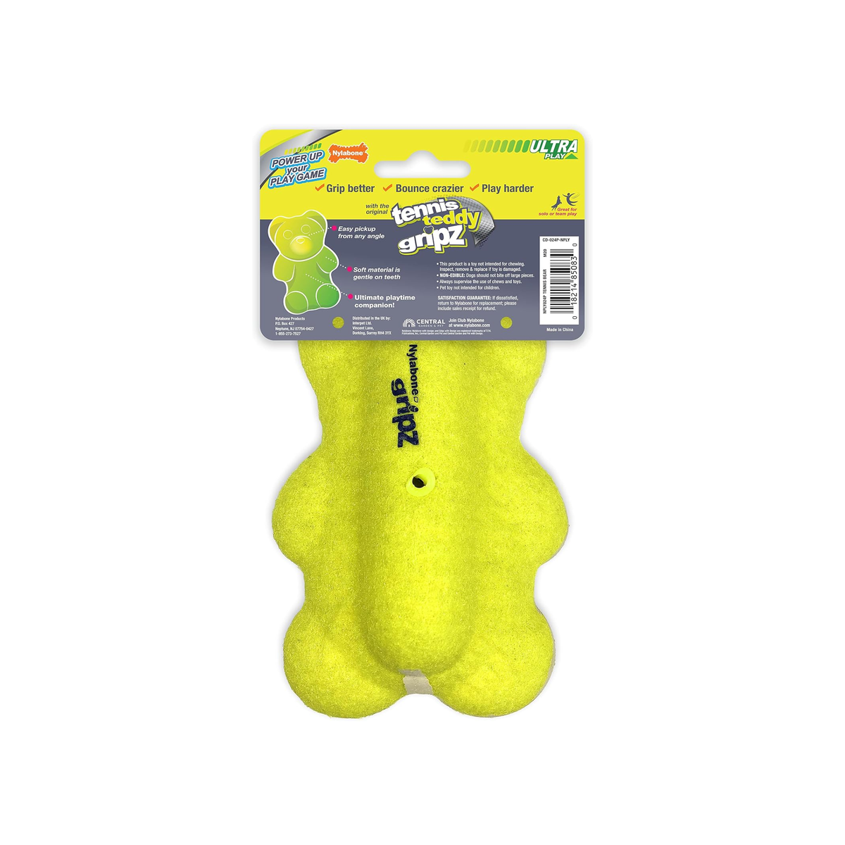 Nylabone Juguete Power Play Teddy Bear, para perro