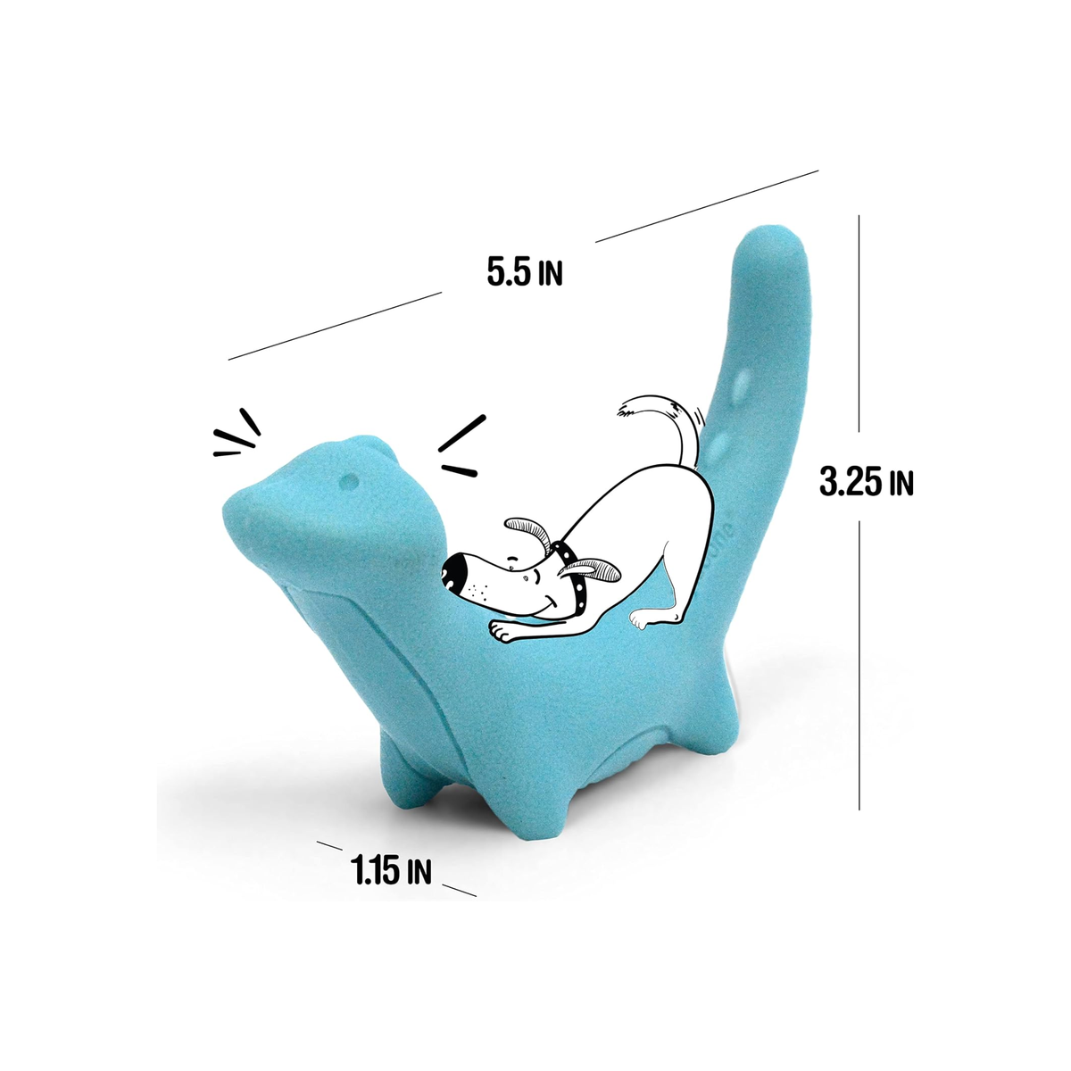 Nylabone Juguete Creative Play Rexii Azul, para perro