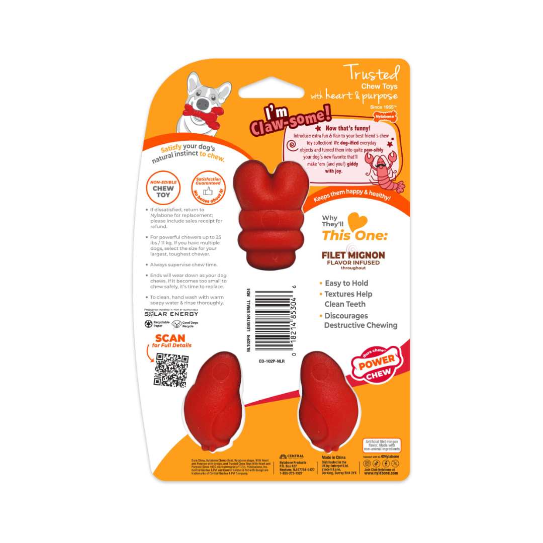 Nylabone Juguete Masticable Langosta