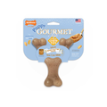 Nylabone Cachorro Juguete Wishbone Puppy Gourmet Style Mantequilla de Maní