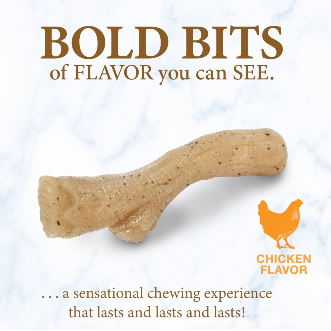 Nylabone Cachorro Juguete Rama Gourmet Style Pollo