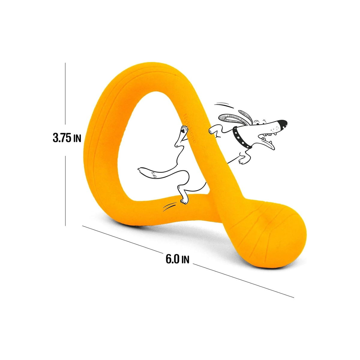 Nylabone juguete Creative Play Tuug Naranja, para perro