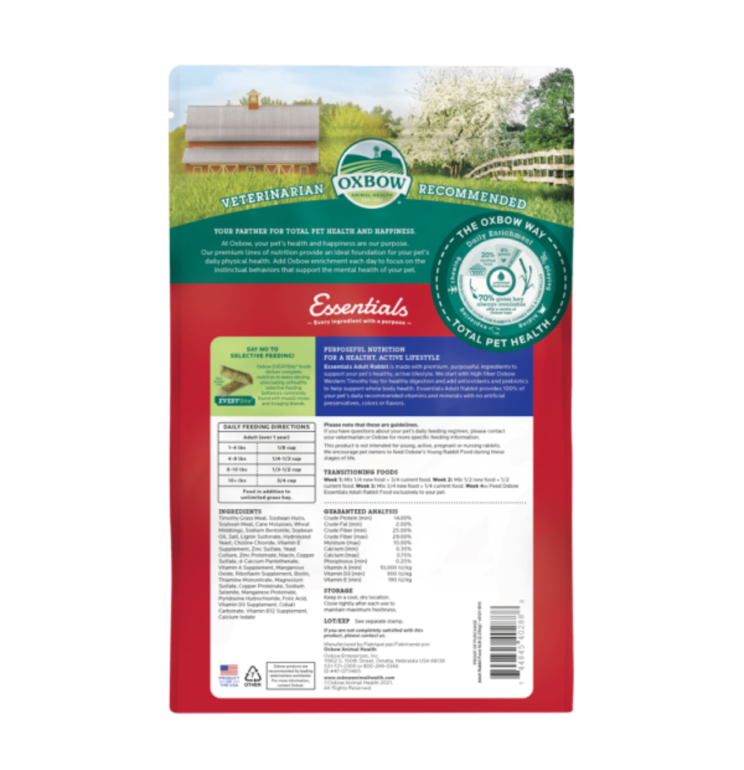 Oxbow Essentials Alimento para Conejo Adulto