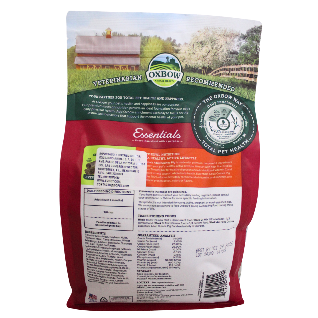 Oxbow Essentials Alimento para cuyo Adulto