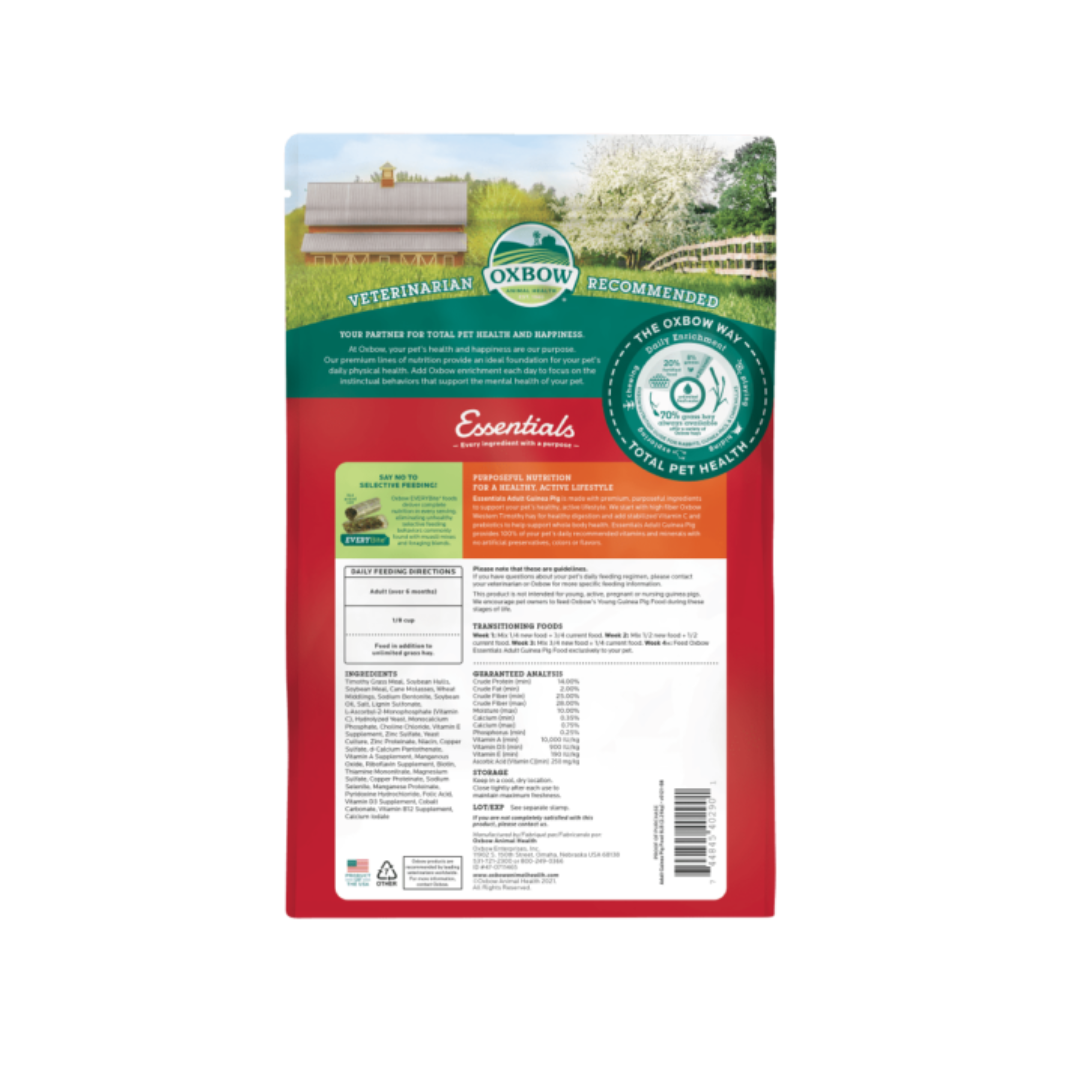 Oxbow Essentials Alimento para cuyo Adulto