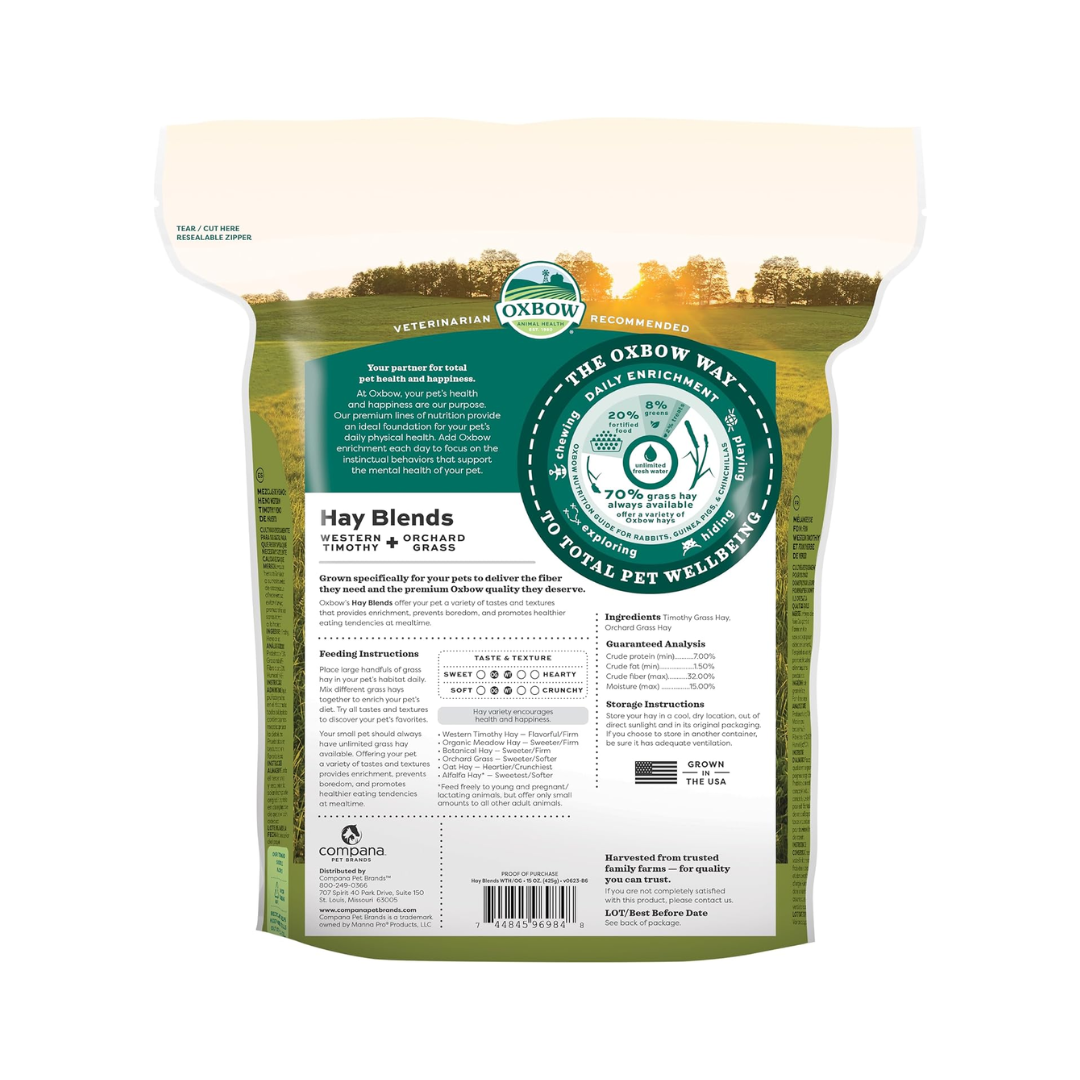 Oxbow Mezcla de pastos para pequeños mamíferos