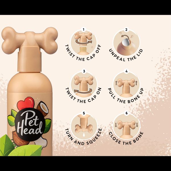 Pet Head Shampoo Coco Avena para Perro