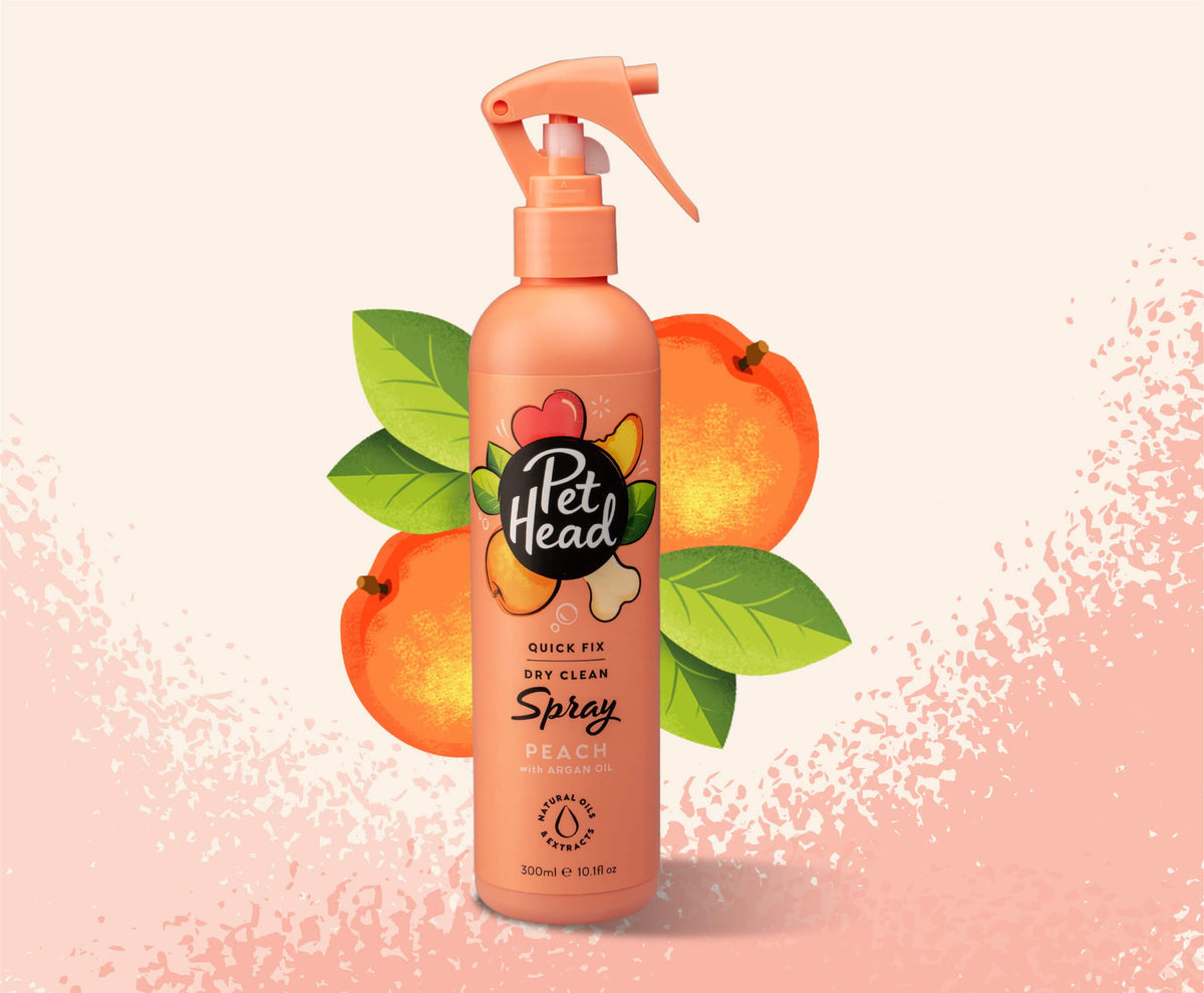 Pet Head Spray Desenredante Quick Fix Dry Durazno