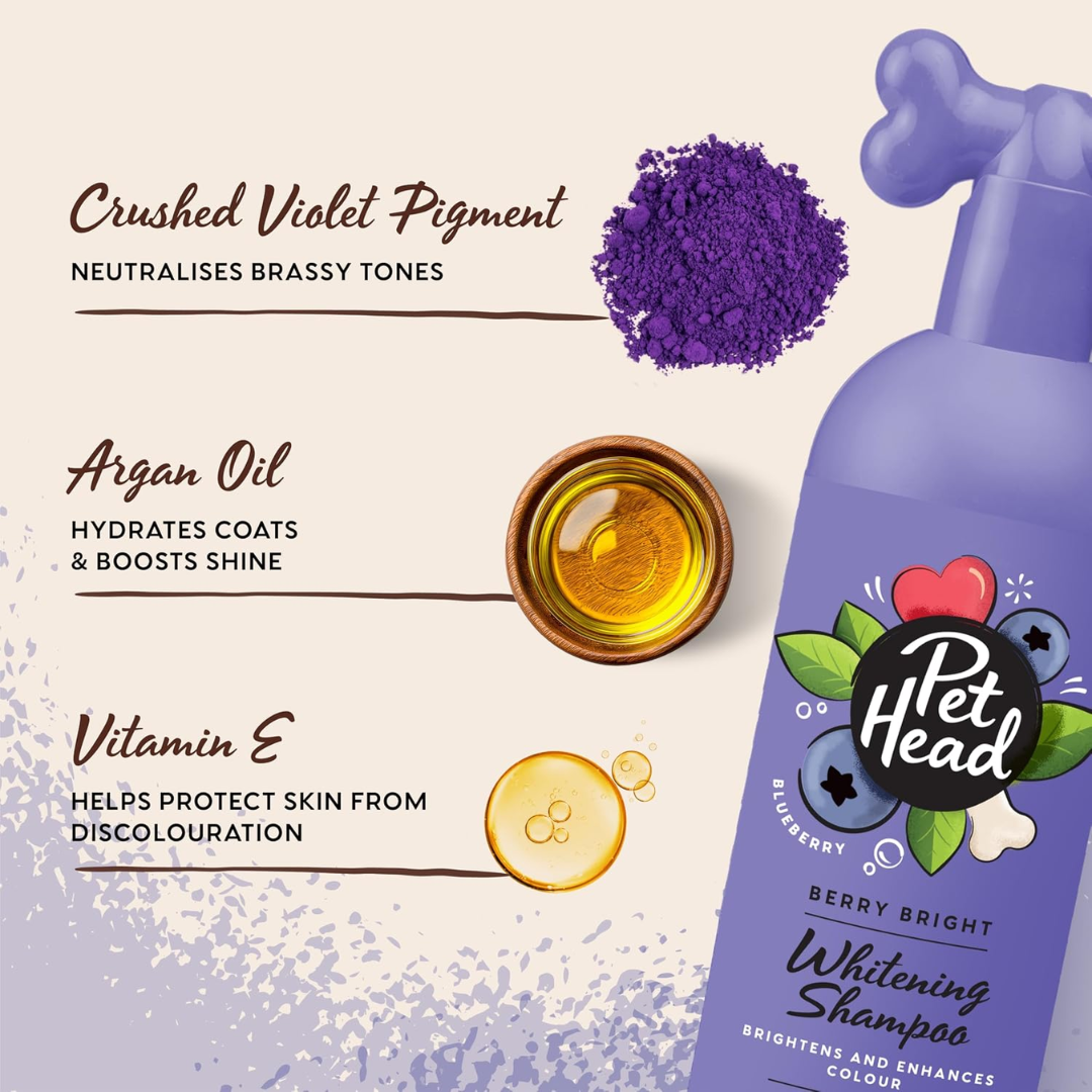 Pet Head Shampoo Berry Bright Aroma a arándanos