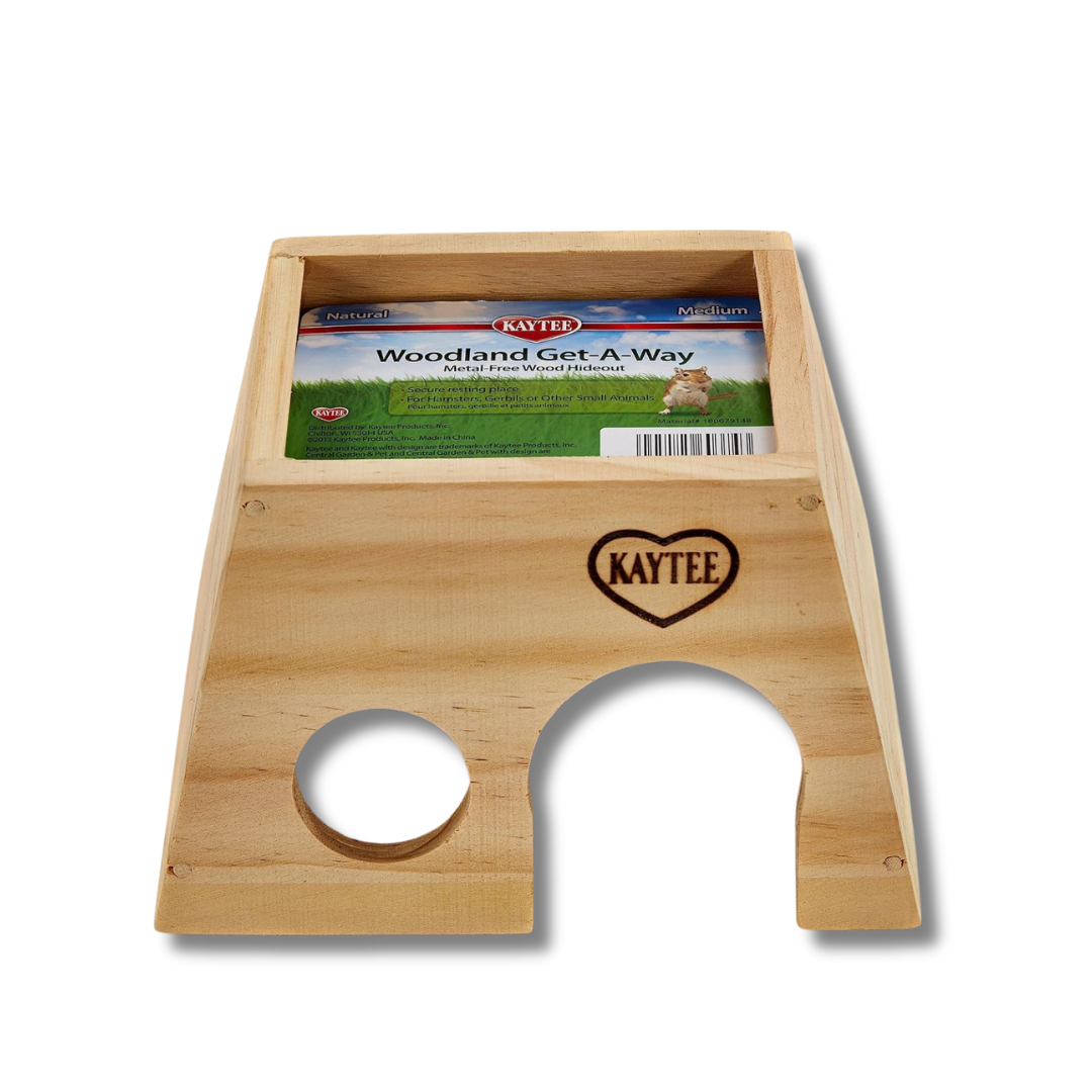 Kaytee Refugio de madera Woodland Get-A-Way