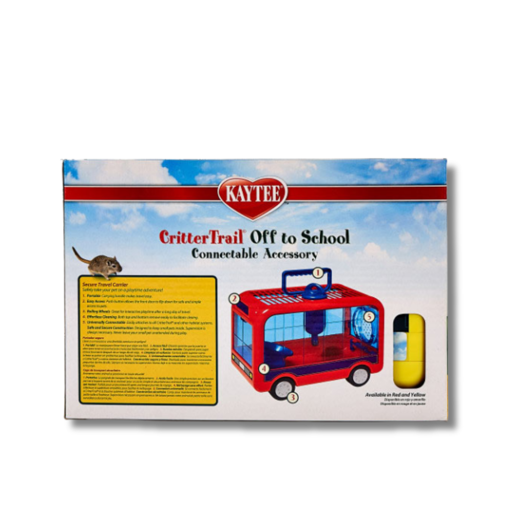Kaytee Hogar para Hamster CritterTrail Off to School