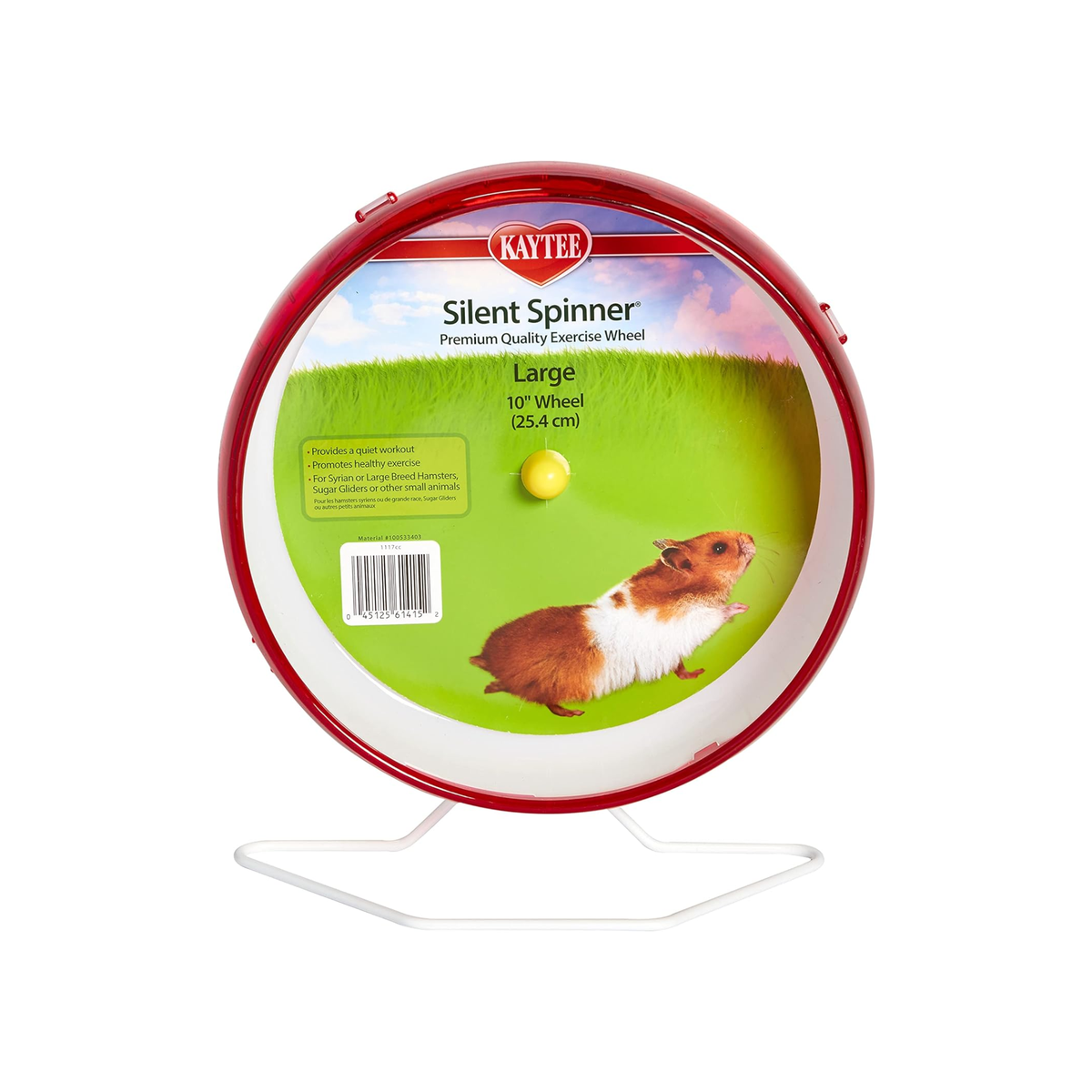Kaytee rueda ejercitadora SILENT SPINNER grande 10"