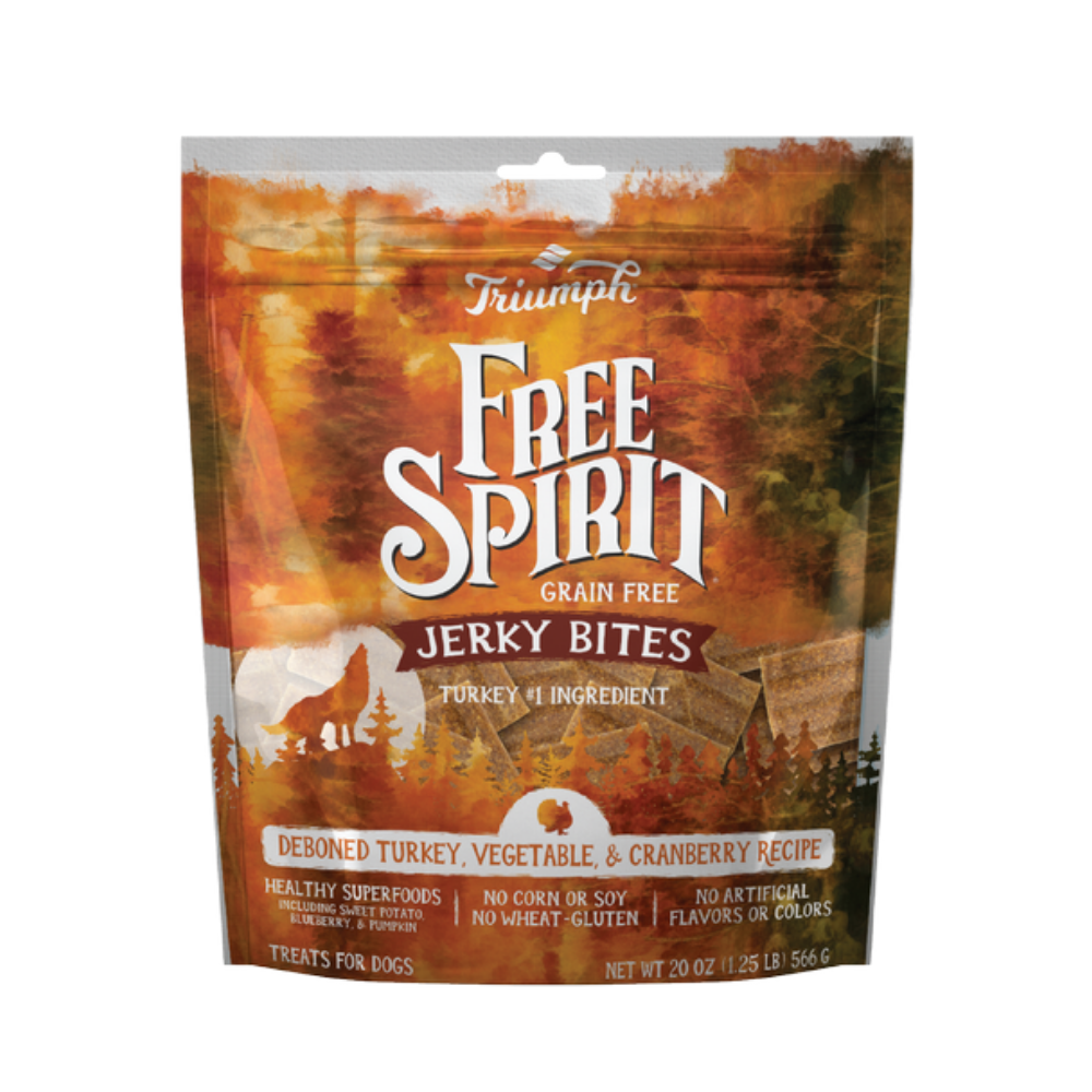 Triumph Free Spirit Premios para Perro Receta Pavo