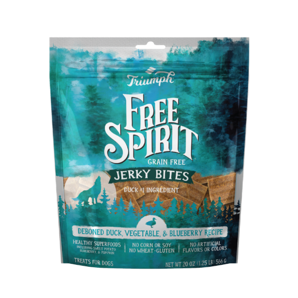 Triumph Free Spirit Premios para Perro Receta Pato