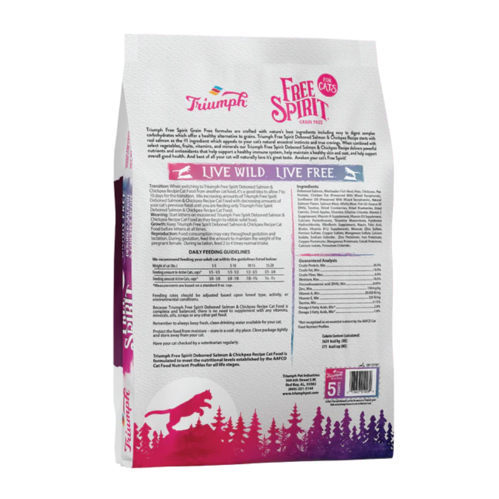Triumph Free Spirit para Gato Receta de Salmón