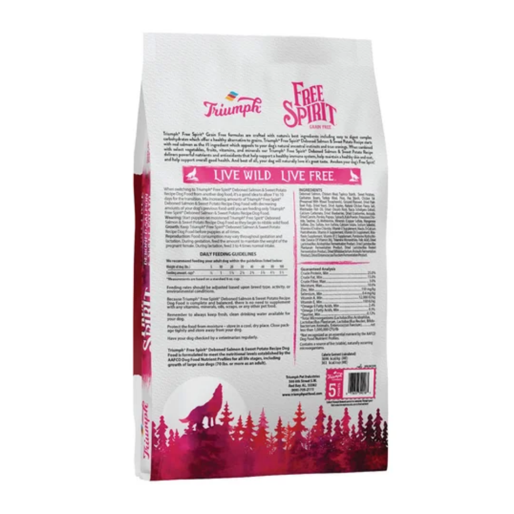 Triumph Free Spirit para Perro Receta de Salmón