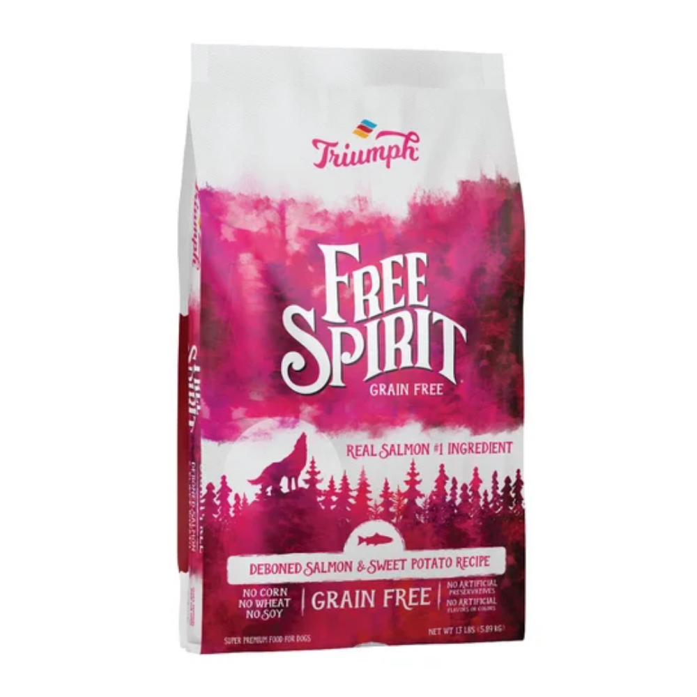 Triumph Free Spirit para Perro Receta de Salmón