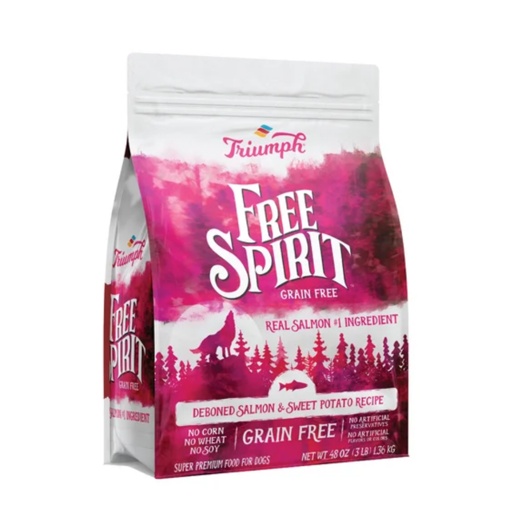 Triumph Free Spirit para Perro Receta de Salmón