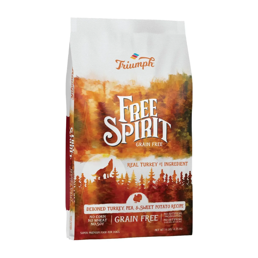 Triumph Free Spirit para Perro Receta de Pavo