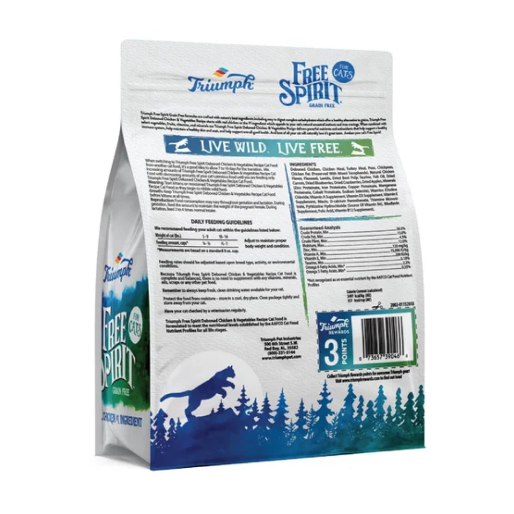 Triumph Free Spirit para Gato Receta de Pollo