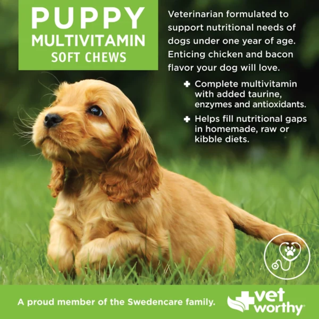 Vet worthy Suplementos Multivitamínicos para Cachorros