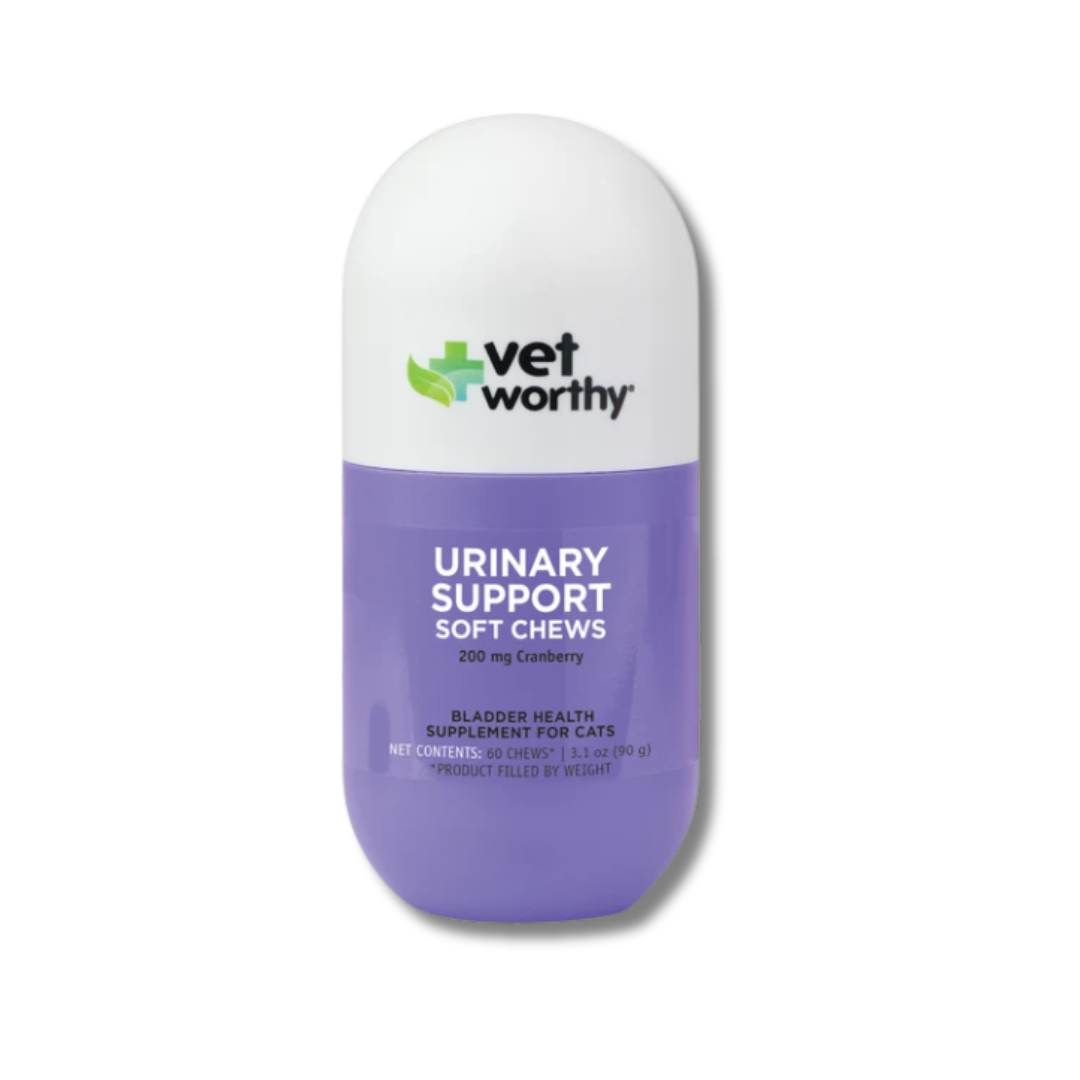 Vet worthy Suplementos Masticables Apoyo Urinario para Gatos