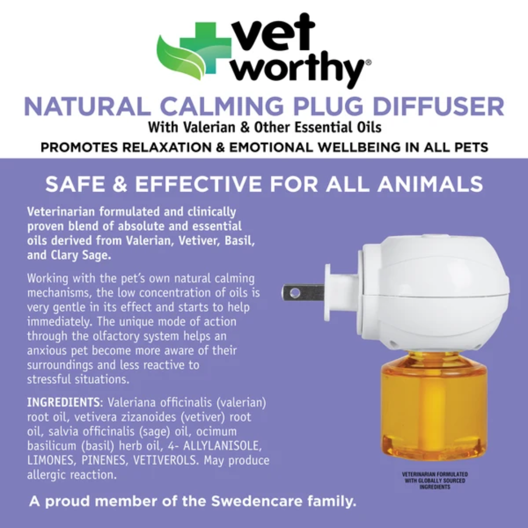 Vet Worthy Difusor Calmante Natural para Perros
