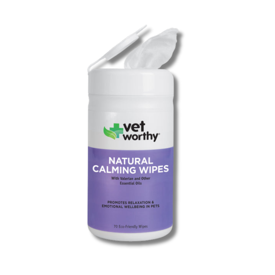 Vet worthy Toallitas Ecológicas Calmantes Naturales para Mascotas