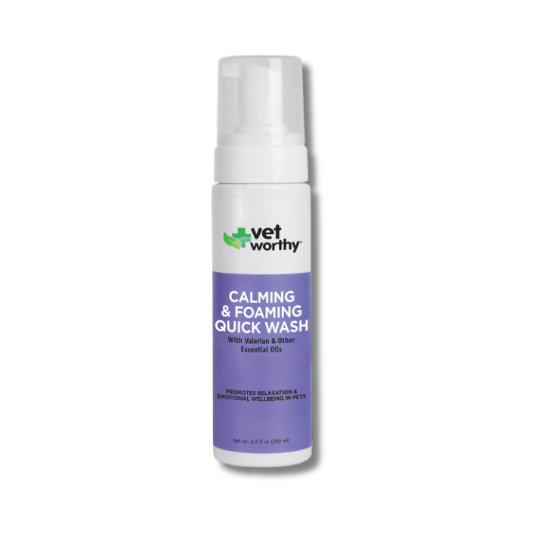 Vet worthy Shampoo seco Natural Calmante para Mascotas