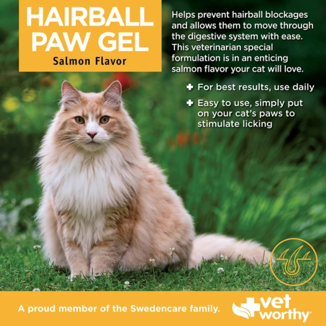 Vet Worthy Suplemento Gel para Patas Bolas de Pelo para Gato