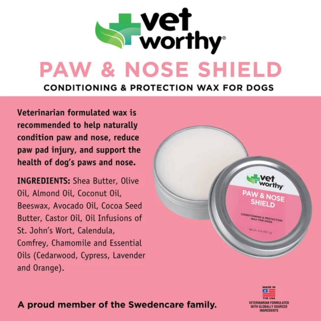 Vet Worthy Cera Protectora de Patas y Nariz para Perros