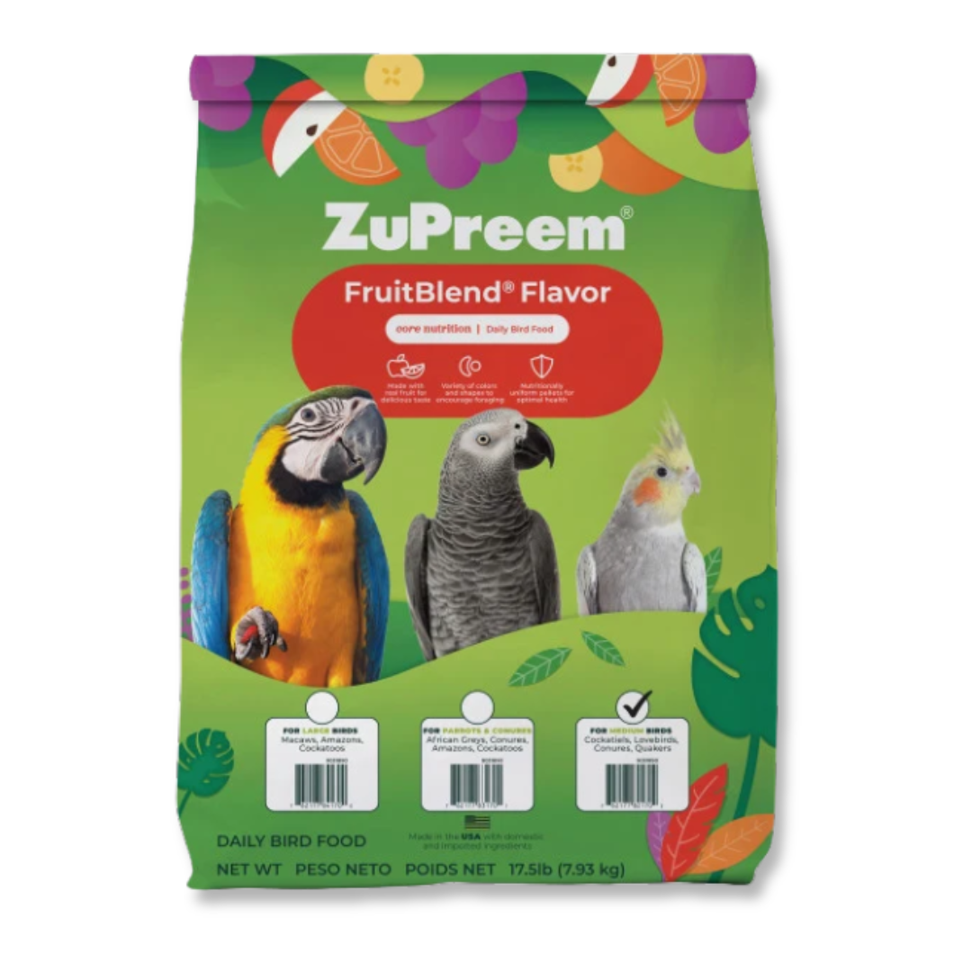 Zupreem Alimento FruitBlend Ninfa