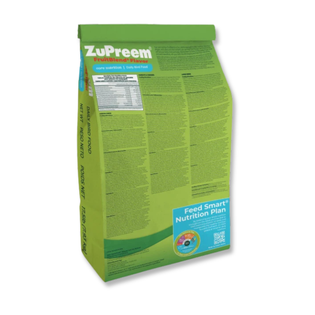 Zupreem Alimento FruitBlend Ninfa