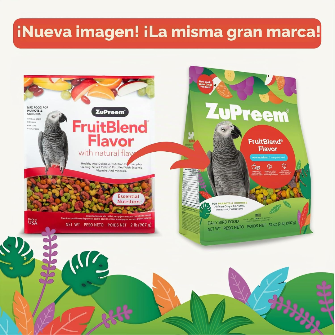 Zupreem Alimento FruitBlend Loro y Conuro