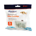 Aqueon 3 pack Cartucho para filtro de acuario (Tamaño Chico)